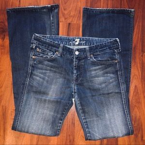 7 For All Mankind Jeans A Pocket Flare sz 28